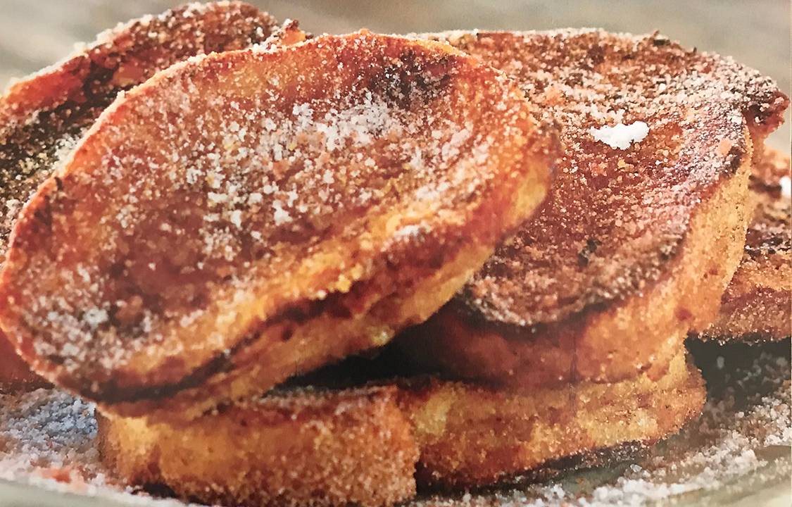 Rabanadas: ligação intrínseca com a religiosidade pelo reaproveitamento de fatias de pão, alimento sagrado para os cristãos