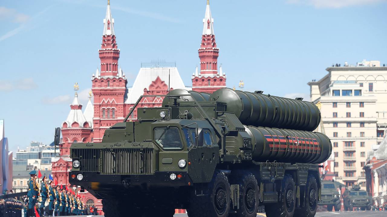 Míssil S-400 na Rússia