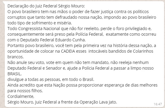Sergio Moro fake 2