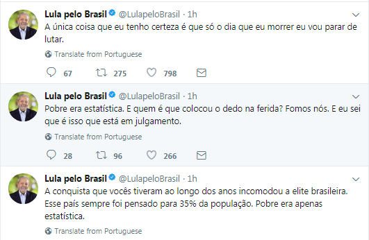 Lula no Twitter