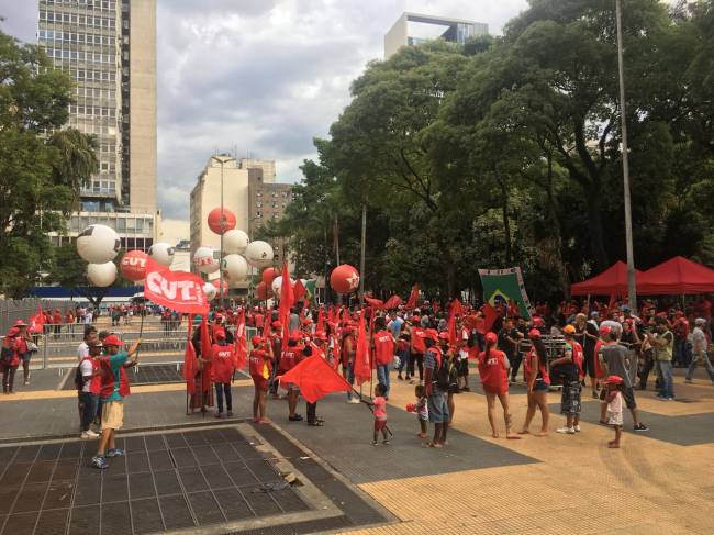 Praça da República Lula PT