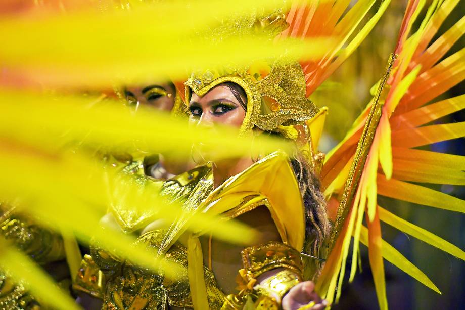 Desfile da escola de samba Império Serrano, no Sambódromo da Marquês de Sapucaí, no Rio de Janeiro (RJ) - 11/02/2018