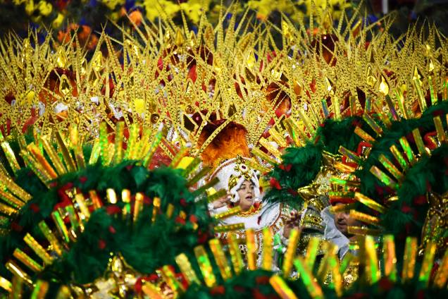 A escola de samba Acadêmicos do Tatuapé é a quinta escola a desfilar no Sambódromo do Anhembi, em São Paulo (SP) - 10/02/2018 A escola de samba Acadêmicos do Tatuapé é a quinta escola a desfilar no Sambódromo do Anhembi, em São Paulo (SP) - 10/02/2018