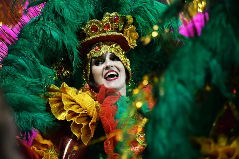 Desfile da escola de samba Mocidade Alegre, no Sambódromo do Anhembi - 11/02/2018