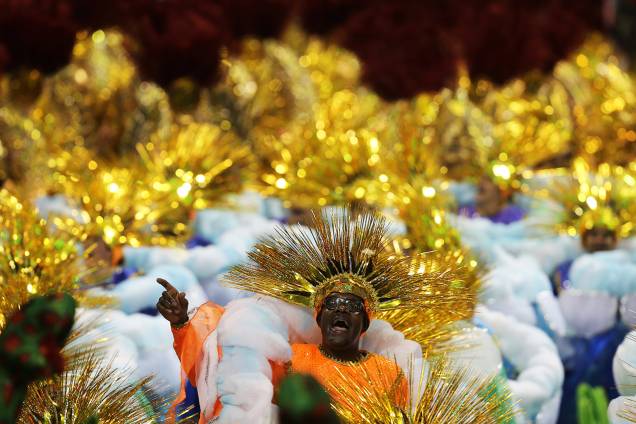 Desfile da escola de samba X-9 Paulistana no Sambódromo do Anhembi, em São Paulo (SP) - 10/02/2018 Desfile da escola de samba X-9 Paulistana no Sambódromo do Anhembi, em São Paulo (SP) - 10/02/2018