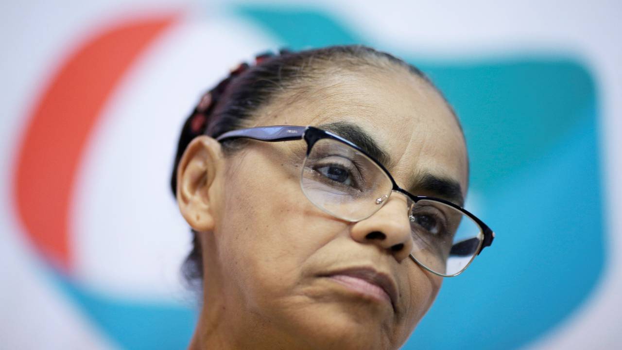 A pré-candidata à Presidência da República, Marina Silva, durante evento em Brasília (DF) - 27/02/2018