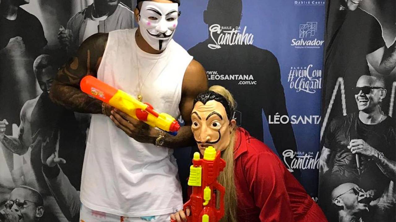 Marília Mendonça e Léo Santana