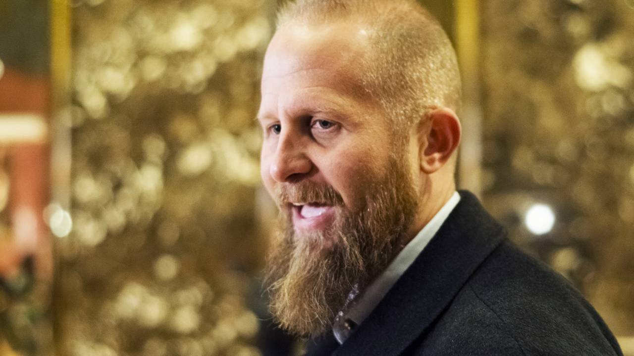 Brad Parscale, diretor digital do presidente americano Donald Trump, discursa na Trump Tower, em Nova York - 03/12/2016