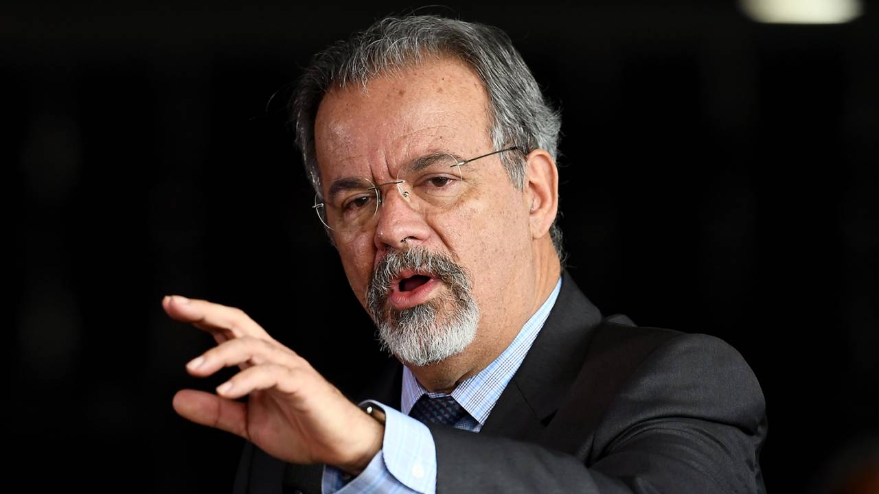 O ministro da Segurança Pública, Raul Jungmann, durante cerimônia em Brasília (DF) - 03/02/2018