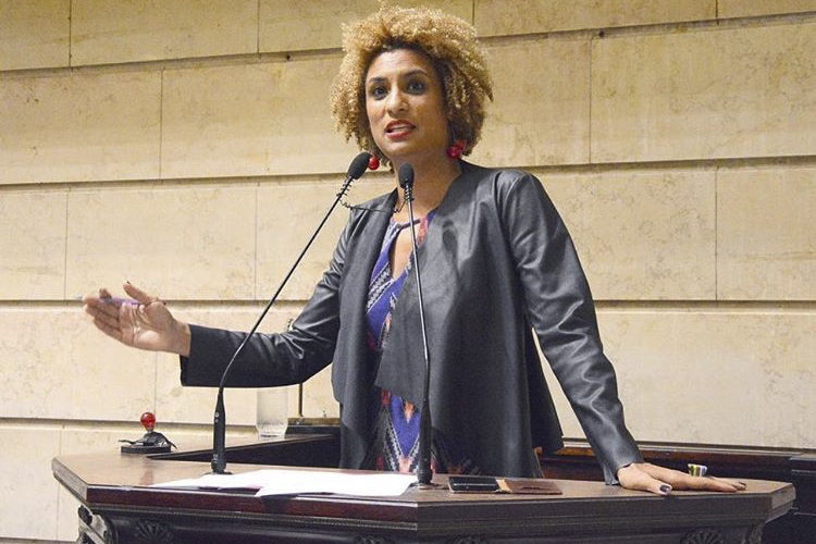 Vereadora Marielle Franco morta