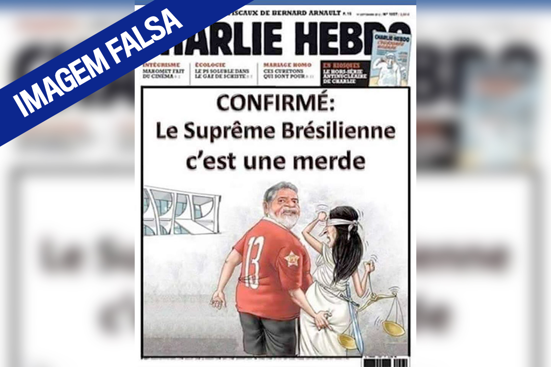 ‘Charlie Hebdo’ fez capa satírica sobre o STF e caso Lula?