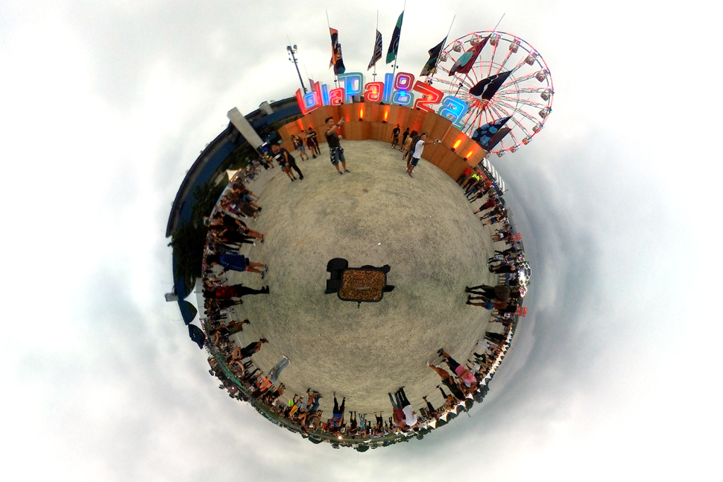 O Lollapalooza 2018 em imagens 360°