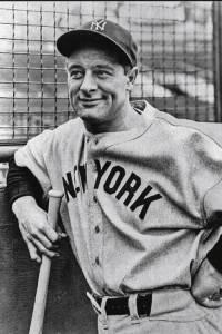 O primeiro – Lou Gehrig, que resistiu apenas três anos com a doença