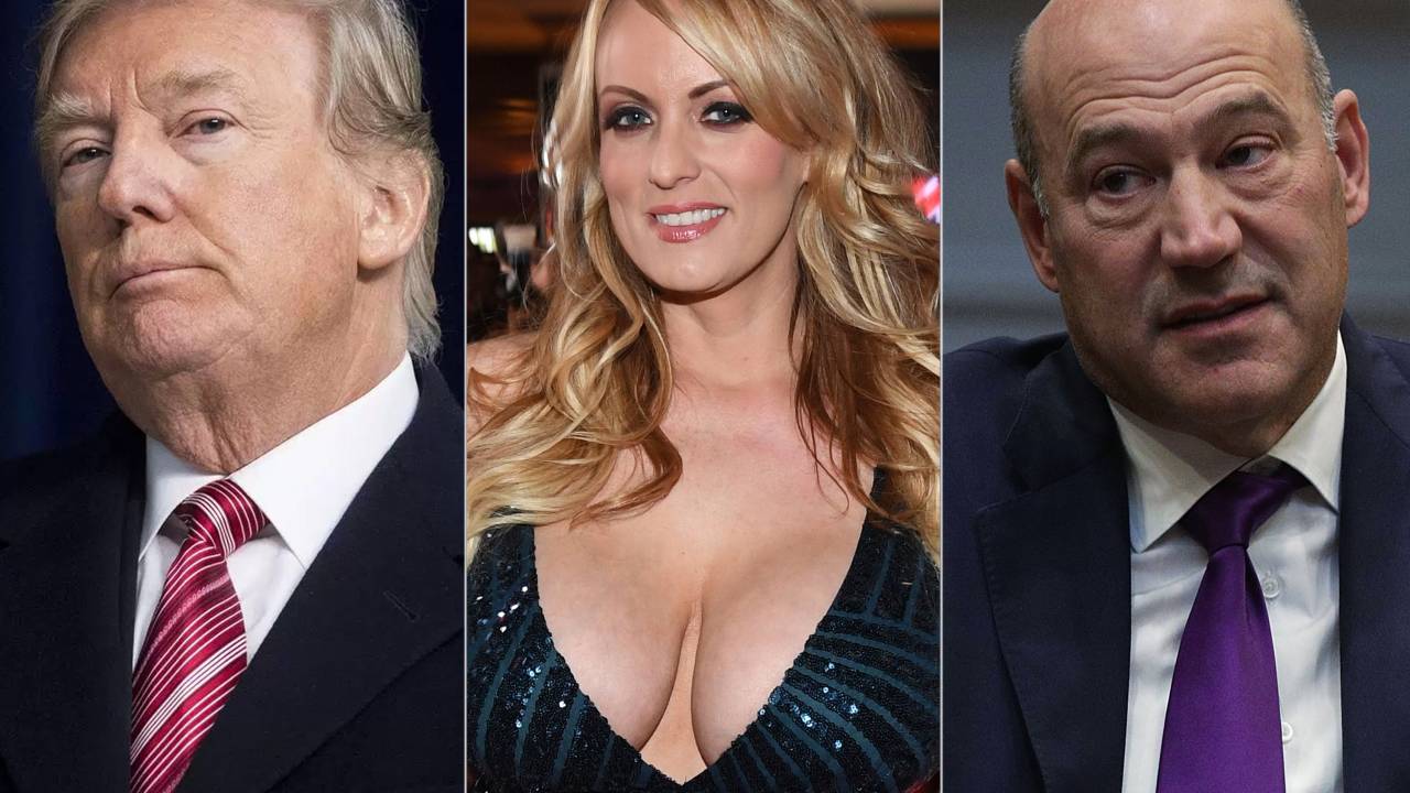 Donald Trump, Stormy Daniels e Gary Cohn