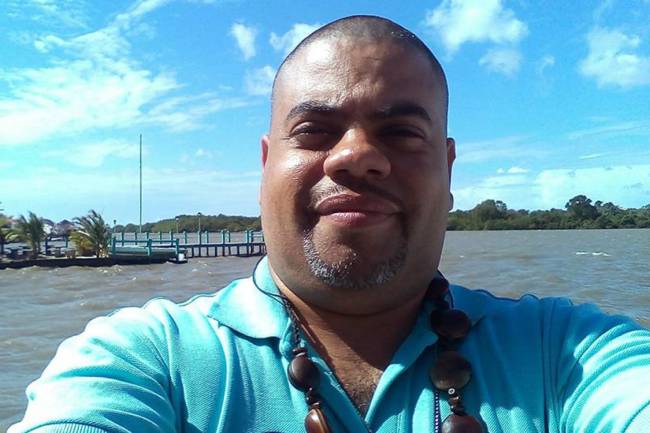 O jornalista Ángel Gahona, assassinado em Bluefields, Nicarágua O jornalista Ángel Gahona, assassinado em Bluefields, Nicarágua