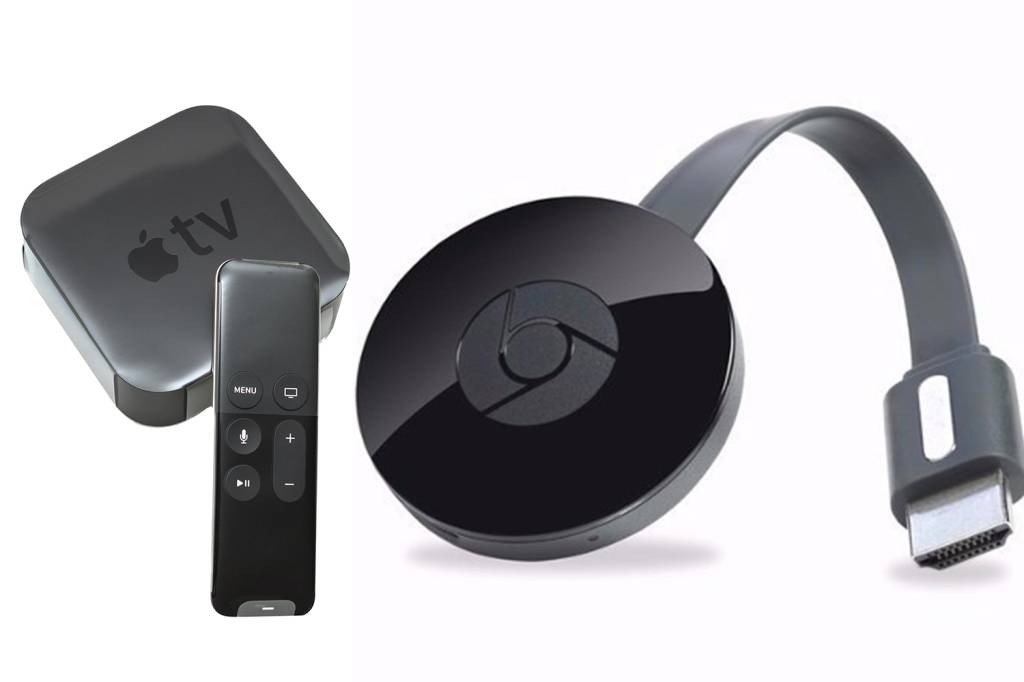 Apple TV e Chromecast Apple TV e Chromecast