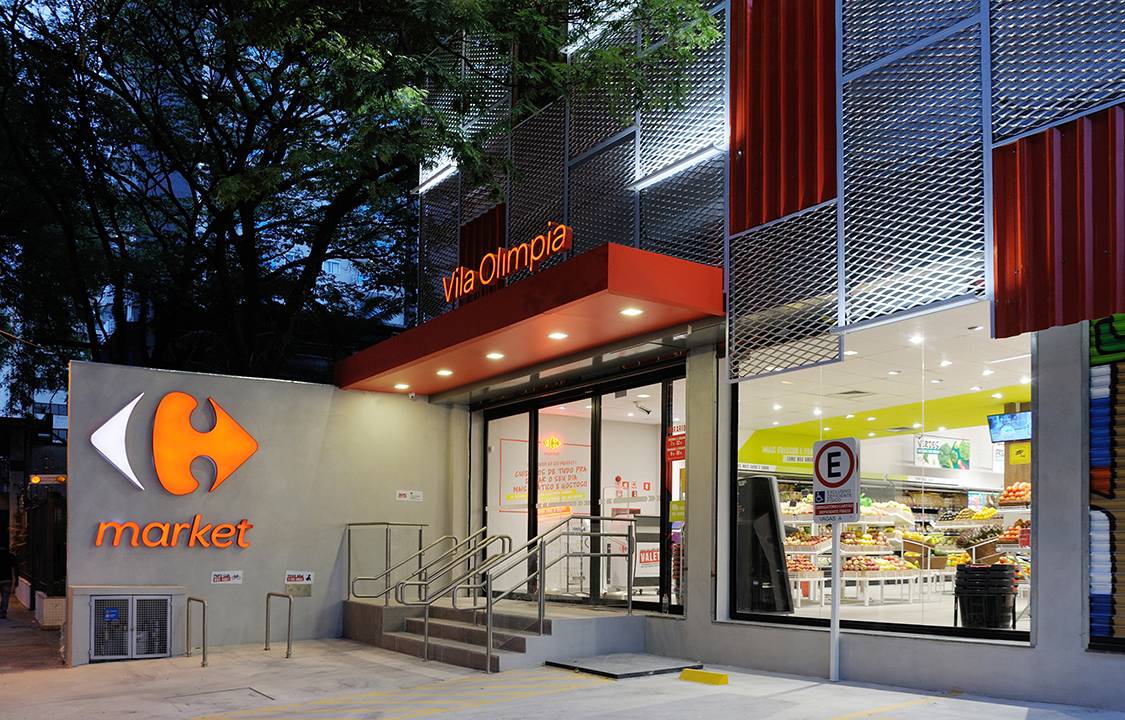 Carrefour Market Vila Olímpia foi o primeiro a ser inaugurado com a nova bandeira