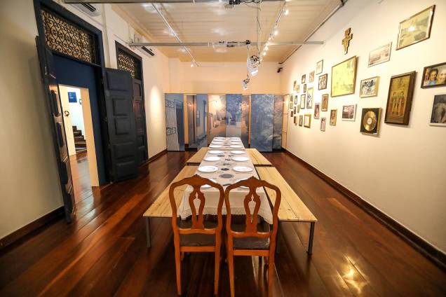 Ambiente da exposição que homenageia a mãe de Caetano Veloso e Maria Bethânia Ambiente da exposição que homenageia a mãe de Caetano Veloso e Maria Bethânia