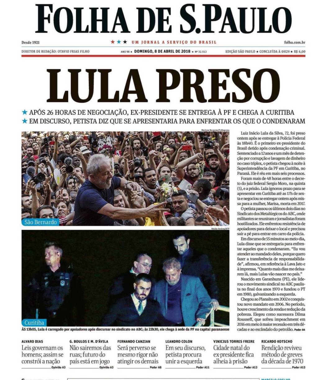 A manchete morreu de mesmice