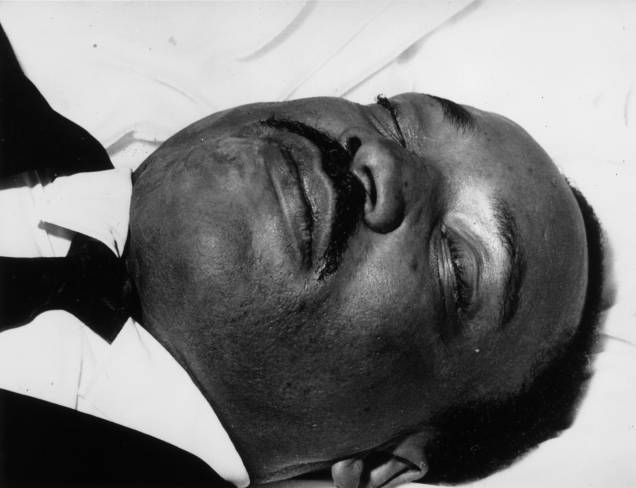 Ativista dos direitos civis Martin Luther King Jr. morto em Memphis durante uma missão - 08/04/1968 Ativista dos direitos civis Martin Luther King Jr. morto em Memphis durante uma missão - 08/04/1968