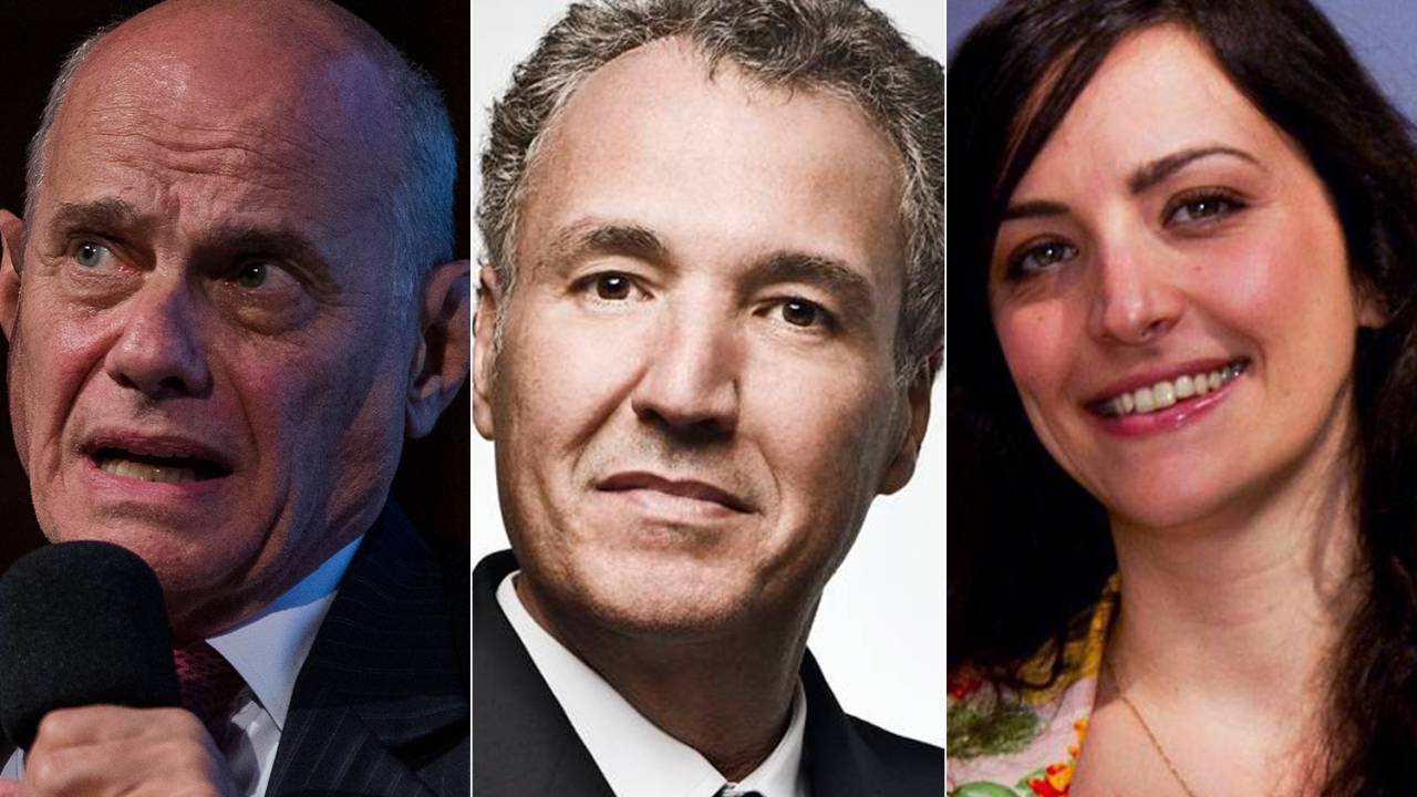 Ricardo Boechat, Nizan Guanaes e Bia Granja