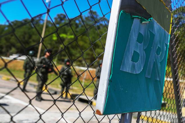Tropas do Exército durante operação de escolta e proteção na refinaria da Petrobras, em Sao José dos Campos (SP) - 28/05/2018 Tropas do Exército durante operação de escolta e proteção na refinaria da Petrobras, em Sao José dos Campos (SP) - 28/05/2018