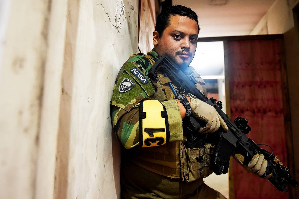 Os Eleitores – Airsoft Fernando Quelopana, 33 anos, técnico de informática - 22/05/2018