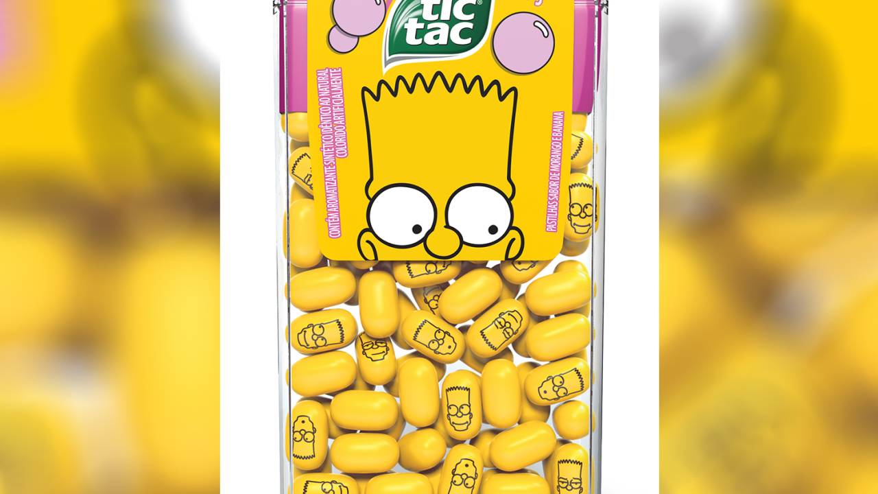Tic Tac lança edição especial 'Os Simpsons'