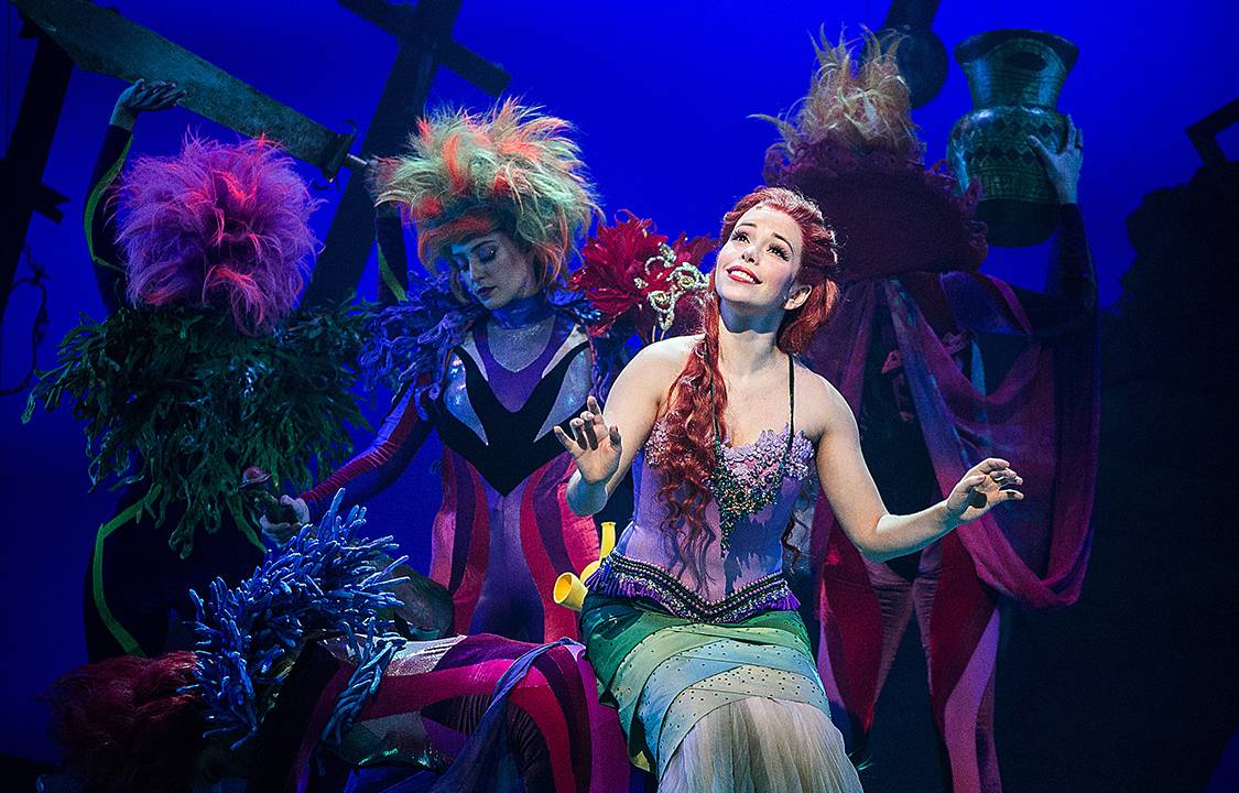 Espetáculo A Pequena Sereia" no Teatro Santander (SP)