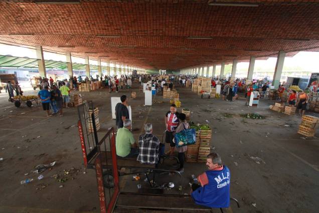 Movimentação no Ceasa-RJ de Irajá, Zona Norte do Rio de Janeiro, onde a greve dos caminhoneiros começa a afetar a distribuição de alimentos - 24/05/2018 Movimentação no Ceasa-RJ de Irajá, Zona Norte do Rio de Janeiro, onde a greve dos caminhoneiros começa a afetar a distribuição de alimentos - 24/05/2018