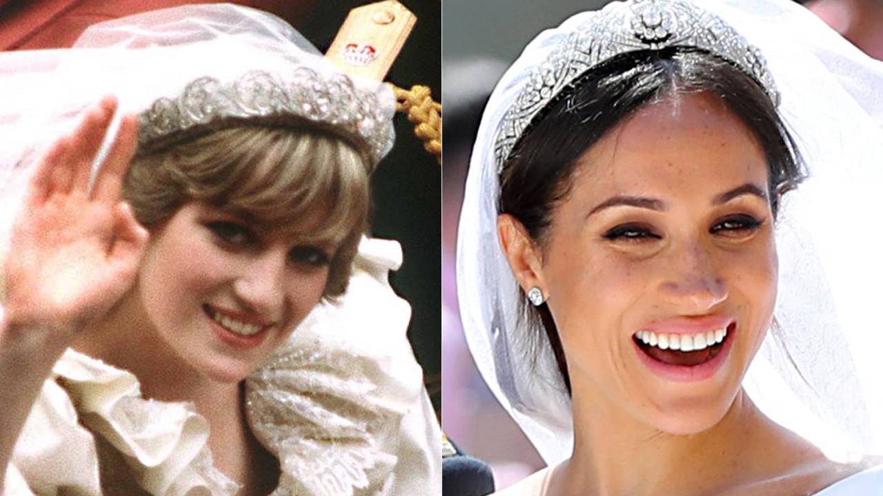 Dor de cabeça: as tiaras pesam, mas qual a noiva resistiria a usar uma?