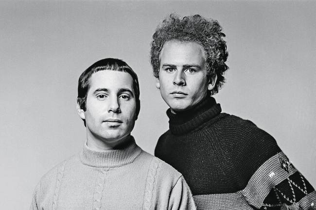 Simon & Garfunkel in 1968.