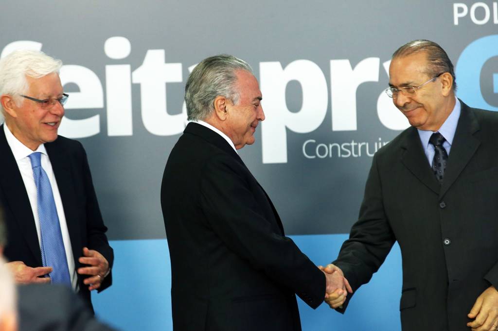 Justiça quer ouvir Temer, Moreira e Padilha sobre ‘quadrilhão do MDB’