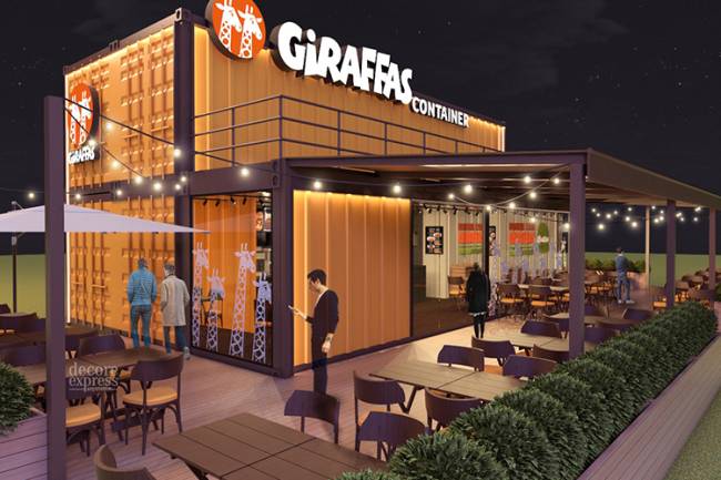 Giraffas Container é uma das novidades da ABF Expo 2018 Giraffas Container é uma das novidades da ABF Expo 2018