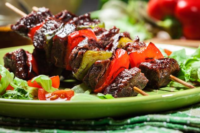 Pratos típicos da Rússia - Shashlik Pratos típicos da Rússia - Shashlik