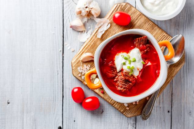 Pratos típicos da Rússia - Borsch Pratos típicos da Rússia - Borsch