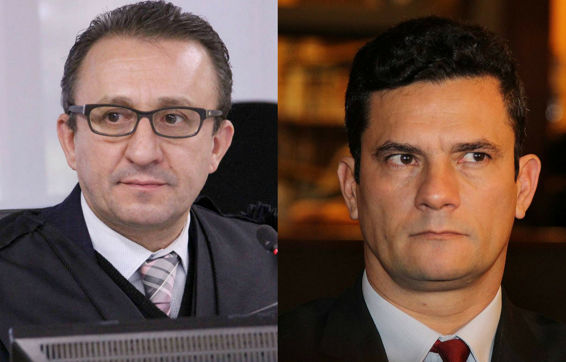 Rogério Favreto e Sergio Moro