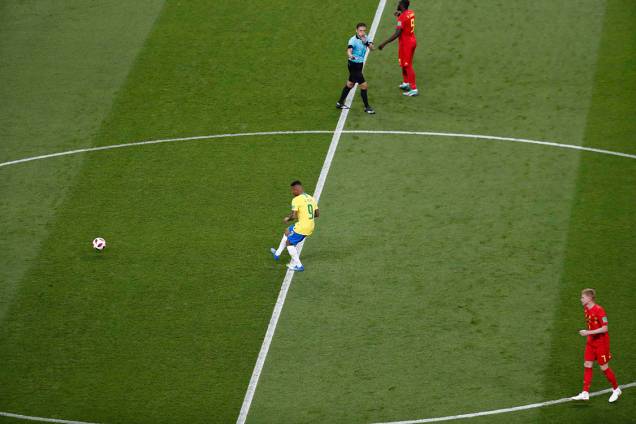 É dado o pontapé inicial na Arena Kazan, Brasil e Bélgica disputam a vaga para a semi-final - 06/07/2018 É dado o pontapé inicial na Arena Kazan, Brasil e Bélgica disputam a vaga para a semi-final - 06/07/2018