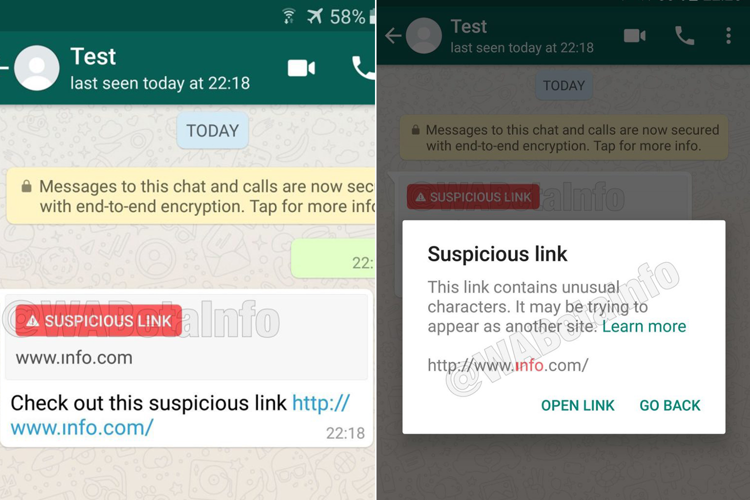 Atualiza&ccedil;&atilde;o de seguran&ccedil;a do Whatsapp