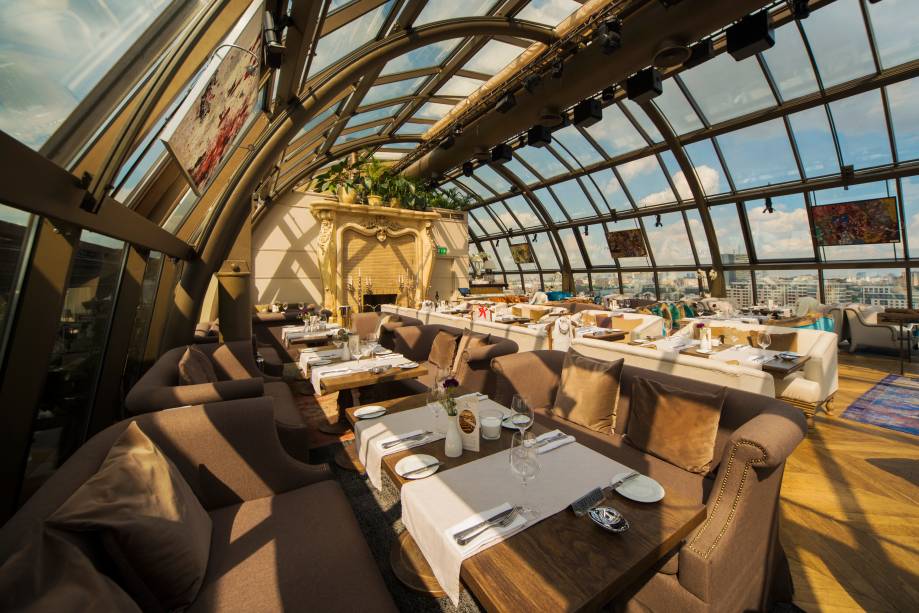 <span>White Rabbit, restaurante do chef russo Vladimir Mukhin</span> <span>White Rabbit, restaurante do chef russo Vladimir Mukhin</span>