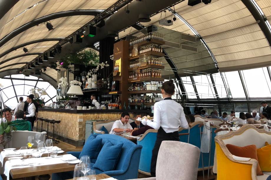 <span>White Rabbit, restaurante do chef russo Vladimir Mukhin</span> <span>White Rabbit, restaurante do chef russo Vladimir Mukhin</span>