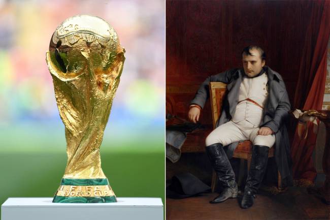 Taça e Napoleão Bonaparte