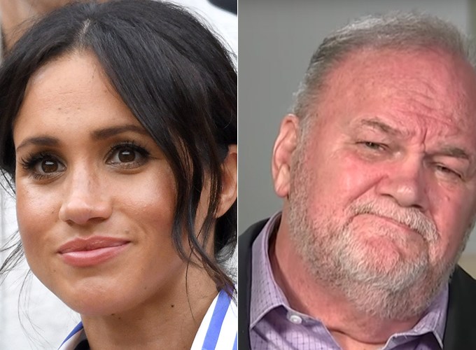 Pai de Meghan Markle diz não ter mais esperanças de ver a filha