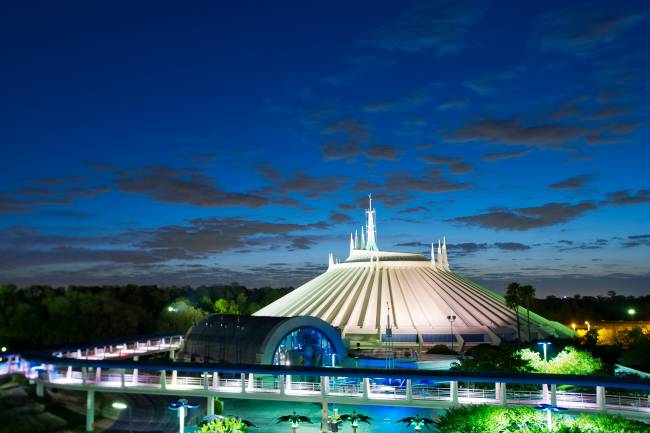 Space Mountain at Magic Kingdom Park