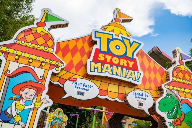 Toy Story Mania! in Toy Story Land