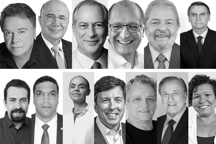 Bolsonaro terá 8 segundos de tempo de TV; Alckmin, 5 minutos