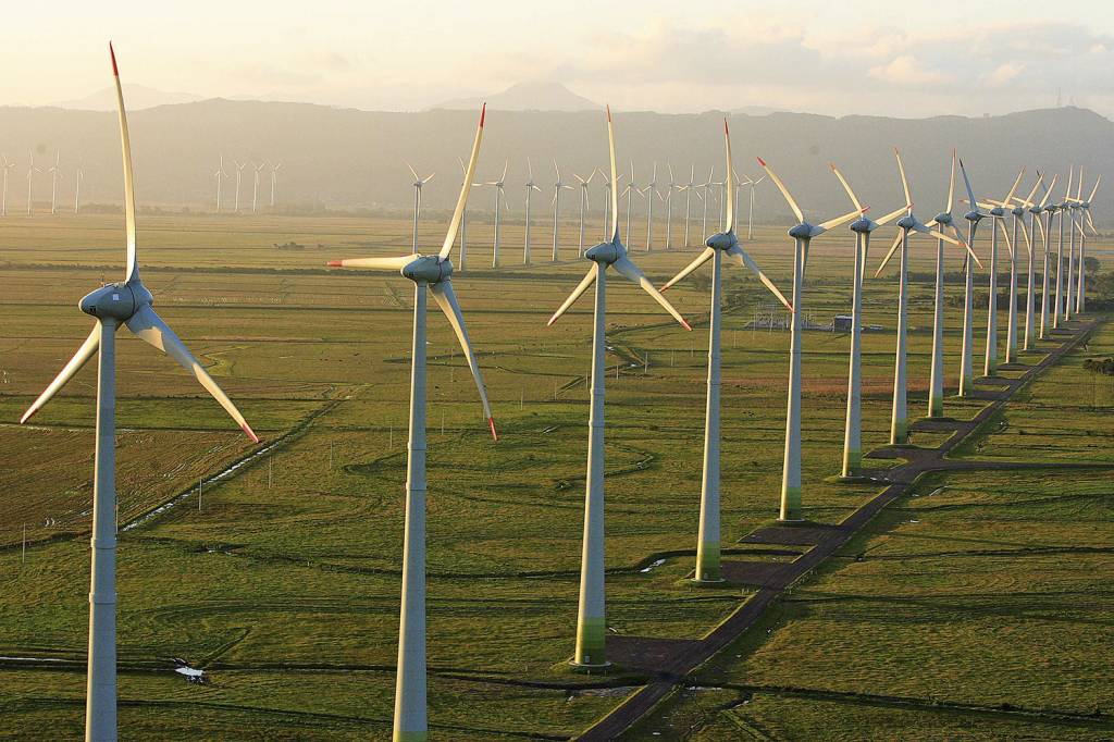 ENERGIA-EOLICA-OSORIO-78.jpg BONS VENTOS - Um parque de energia eólica: com bom planejamento, o Brasil já virou o oitavo maior produtor do planeta