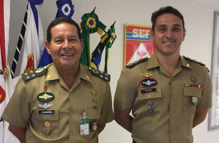 Bolsonaro e Mourão apoiam tenente-coronel para Assembleia do RS