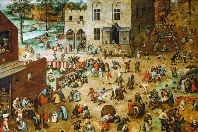 Jogos Infantil, de Pieter Bruegel – Brincar é o melhor remédio Jogos Infantil, de Pieter Bruegel – Brincar é o melhor remédio