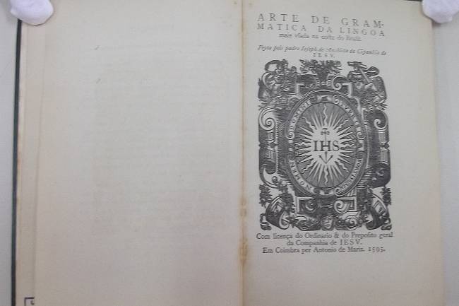 Arte de Gramática da Língua mais Usada na Costa do Brasil, do padre José de Anchieta